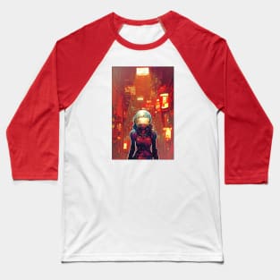 cyberpunk astronout Baseball T-Shirt